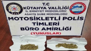 Kütahyada Yunus Timleri uyuşturucu ele geçirdi