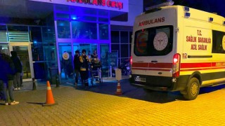 Lastiği patlayan motosiklet devrildi: 1 yaralı