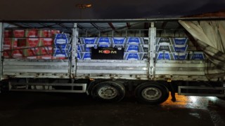 Malatyada 5 milyon 500 bin adet makaron ele geçirildi