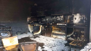 Malatyada ev yangını