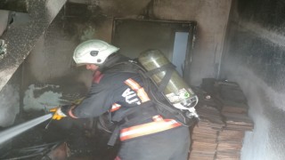 Malatyada ev yangını maddi hasara neden oldu
