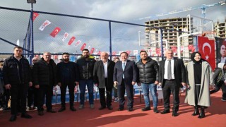 Maltepe mahallesi semt spor sahası açıldı