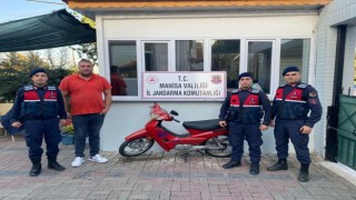 Manisada şüpheli motosiklet çalıntı çıktı