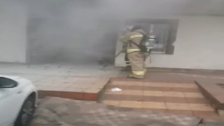 Mardinde binanın elektrik panosunda çıkan yangın paniğe neden oldu