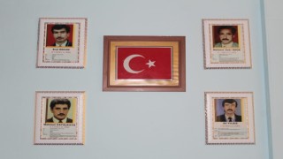 Mardinde şehit edilen öğretmenler görev yaptıkları okulda anıldı