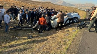 Mardinde trafik kazası: 2si ağır 6 yaralı