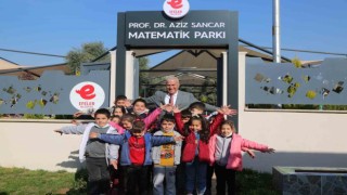Matematik parkı ziyaretçi akınına uğruyor