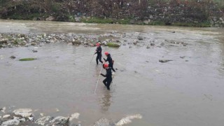 Melen Çayında arama yaptılar