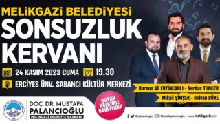 Melikgazide şiir dolu Sonsuzluk Kervanı akşamı