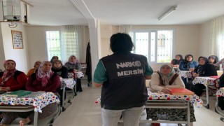 Mersinde bağımlılıkla mücadelede eğitim çalışmaları sürüyor