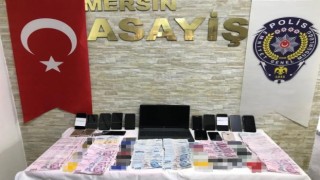 Mersinde dolandırıcılık operasyonu: 18 gözaltı