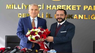 MHP İl Başkanı Yılmaz, ittifak ortağı Başkan Zolanı ağırladı