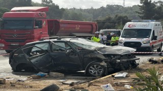 Milas-Bodrum Yolundaki feci kazanın kamera görüntüleri ortaya çıktı