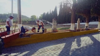 Milasta eski mezar taşları koruma altında