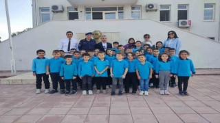 Minikler jandarmayı yakından tanıdı