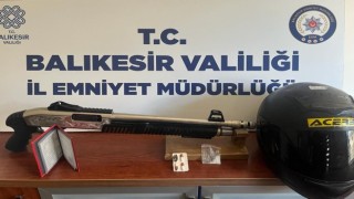 Motosiklet hırsızı Bandırmada yakalandı