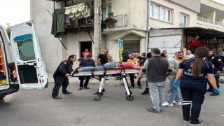 Motosiklet ile otomobil çarpıştı: 1 yaralı