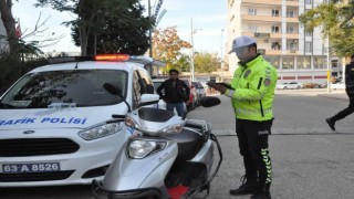 Motosiklet sürücülerine ceza yağdı