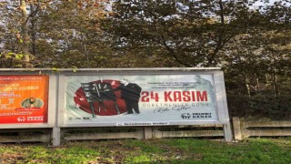 Mustafakemalpaşa Belediye Başkanı Kanardan afiş açıklaması
