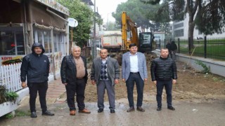 Nazillide yol çalışmaları aralıksız sürüyor