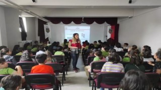 Öğrenciler suçtan korunmayı öğreniyor