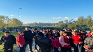 Öğrencilerin çevre duyarlılığı takdir topladı