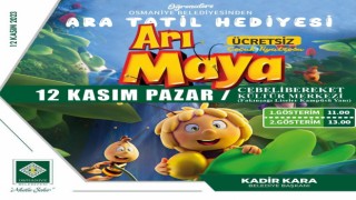 Öğrencilere ara tatilde Arı Maya sürprizi