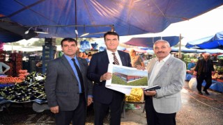 Osmangazinin modern pazar alanlarına yenisi ekleniyor