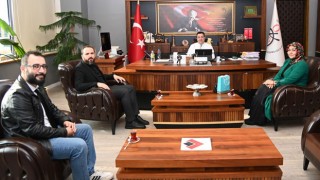 Osmaniye TÜGVA, OKÜ Rektörü Uzun'u Ziyaret Etti