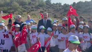 Cumhuriyetin 100. yılına özel 2023 fidan dikildi