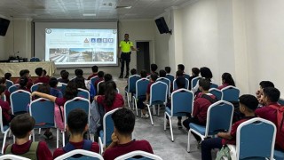 Osmaniye'de öğrencilere trafik eğitimi