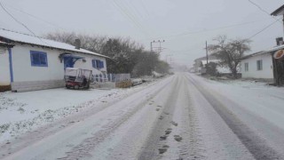 Pazaryerinin köylerde kar yağışı etkili oldu