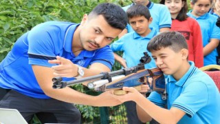 Poligon köy okullarına gitti, öğrenciler yeni bir sporla tanıştı
