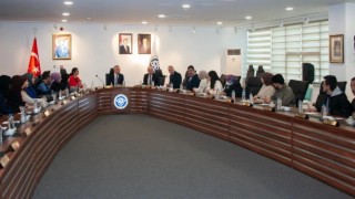Rektör Levent, Engelli Öğrenci Birimi Komisyonu ve öğrenciler ile bir araya geldi
