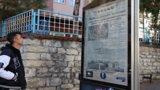 Safranbolu, sokakları 10 Kasım 1938in gazete manşetleriyle donattı