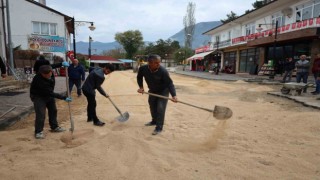 Safranboluda yol onarım çalışmaları