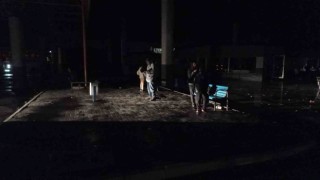 Sağanak elektrik kesintisine neden oldu, Edirne Otogarı karanlığa büründü
