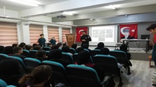 SAKTİMden öğrencilere afet farkındalık eğitimi