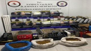 Samsunda 96 bin 600 adet makaron ele geçirildi