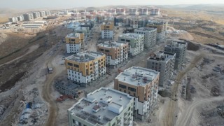 Şanlıurfada deprem konutları hızla yükseliyor