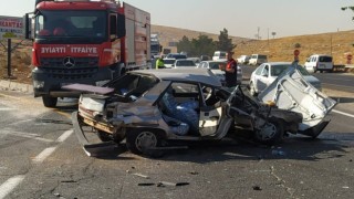 Şanlıurfada trafik kazası: 5 yaralı