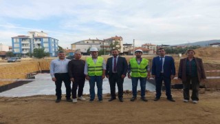Sarıgölde yapımı devam eden 6 okulda inceleme