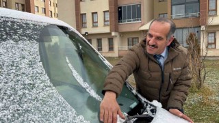 Sarıkamışta kar yağışı etkili oldu