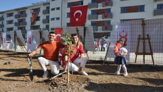 Sasonda jandarma personeli hatıra meyve bahçesi oluşturdu