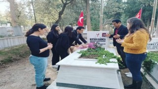 Şehit öğretmen Mustafa Karınca Öğretmenler Gününde unutulmadı