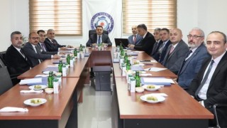 Şehrin yöneticileri Kütahya Teknokentte bir araya geldi