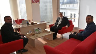 Siirt Valisi Dr. Kızılkaya İHA'yı ziyaret etti