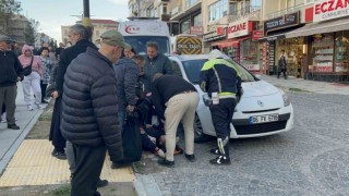 Sinopta trafik kazası: 1 hafif yaralı