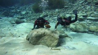 Su altı arama kurtarma ekibi eğitim kampını başarı ile tamamladı