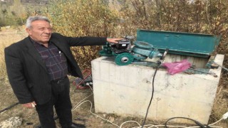 Sulama sahalarında suyun verimli kullanımı için kartlı sayaç